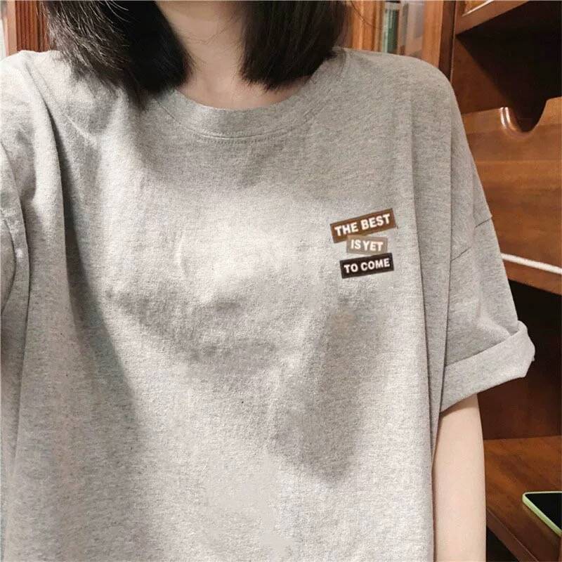 Summer Clothing Brands - Ağır Kısa Kollu Tişört Unisex Bol
