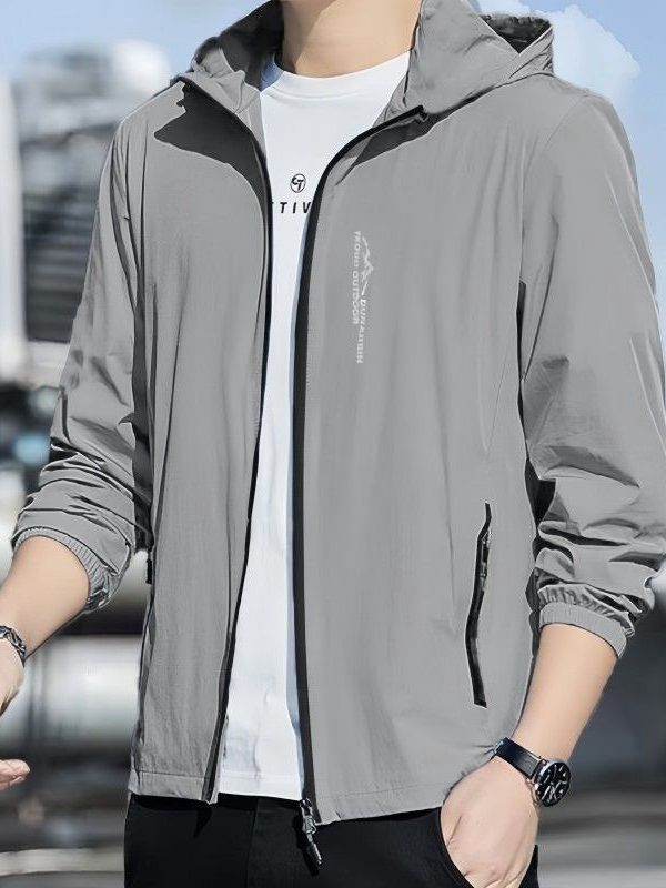 Summer Uv Clothing - Buz ipek erkek yaz UV koruma