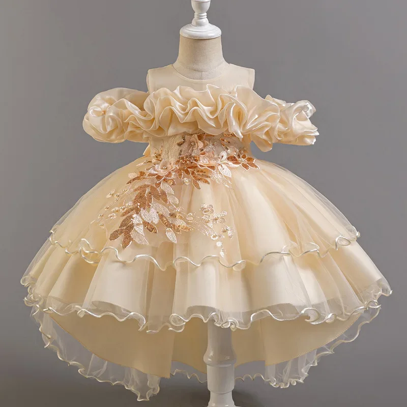 Summer Clothing For Kids Girls - Moda çiçek kız elbise düğün için