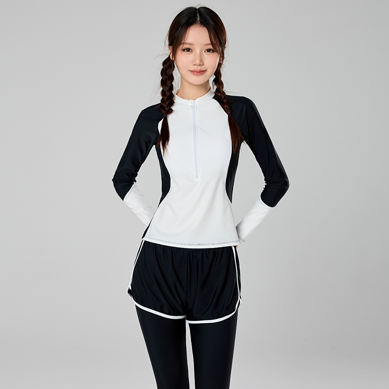 Rash Guard Long Sleeve - Kızlar için müslüman mayo uzun kollu