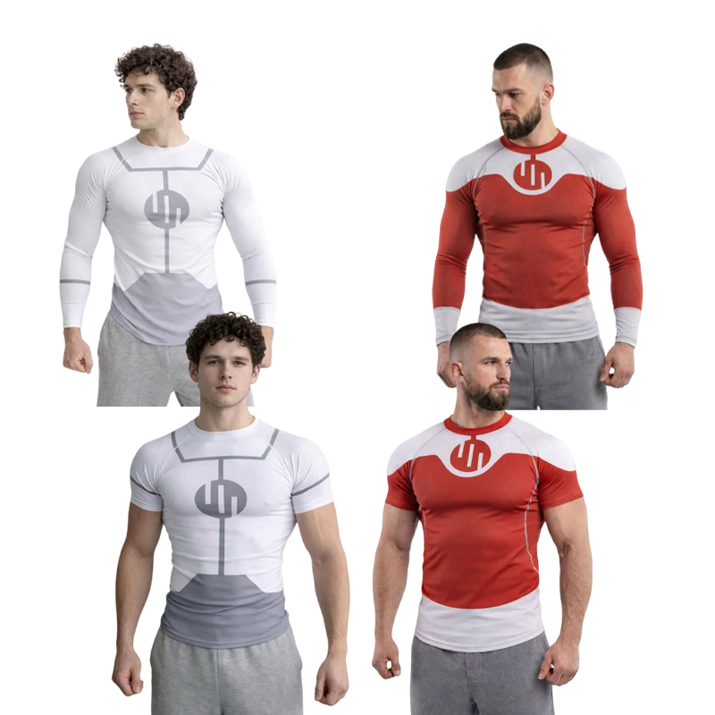 Rash Guard Long Sleeve - Yenilmez Cosplay Rash Guard Dalış T