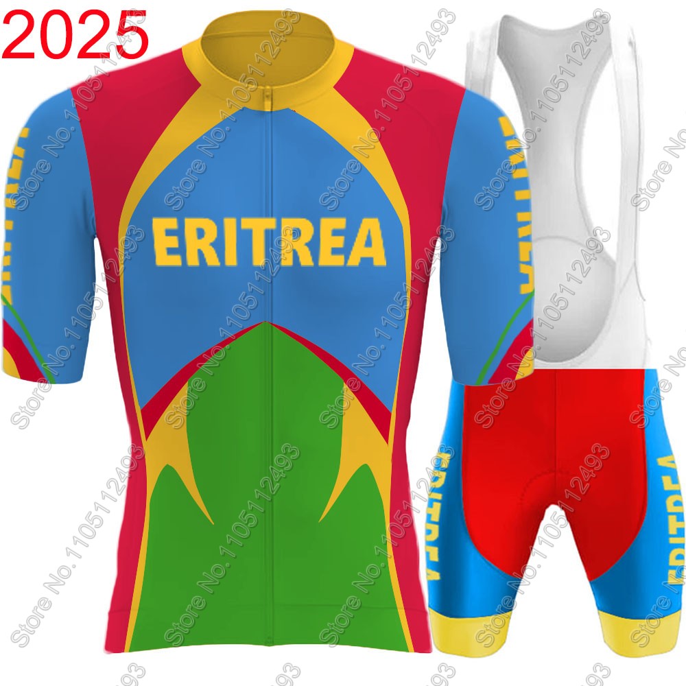 Summer Clothing Men 2025 - 2025 Eritre Milli Takımı Bisiklet Forması