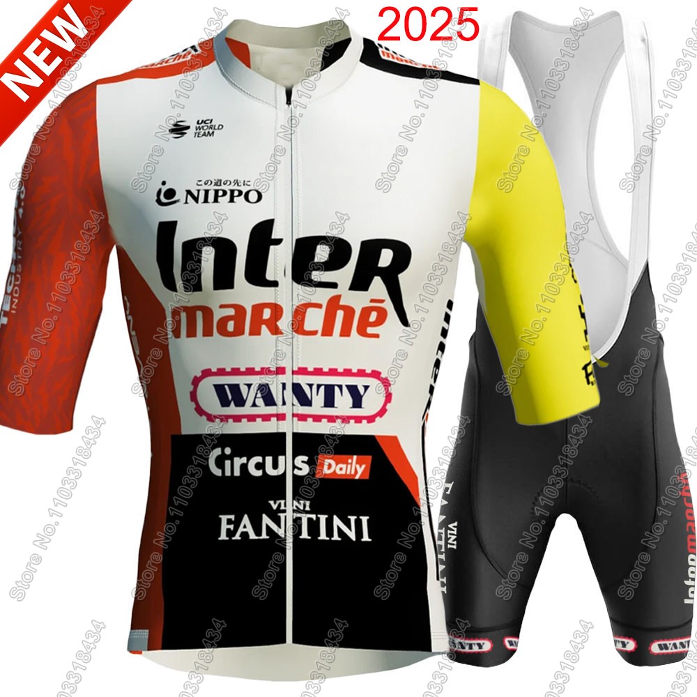 Summer Clothing Men 2025 - Wanty Bisiklet Forması 2025 Seti Yaz