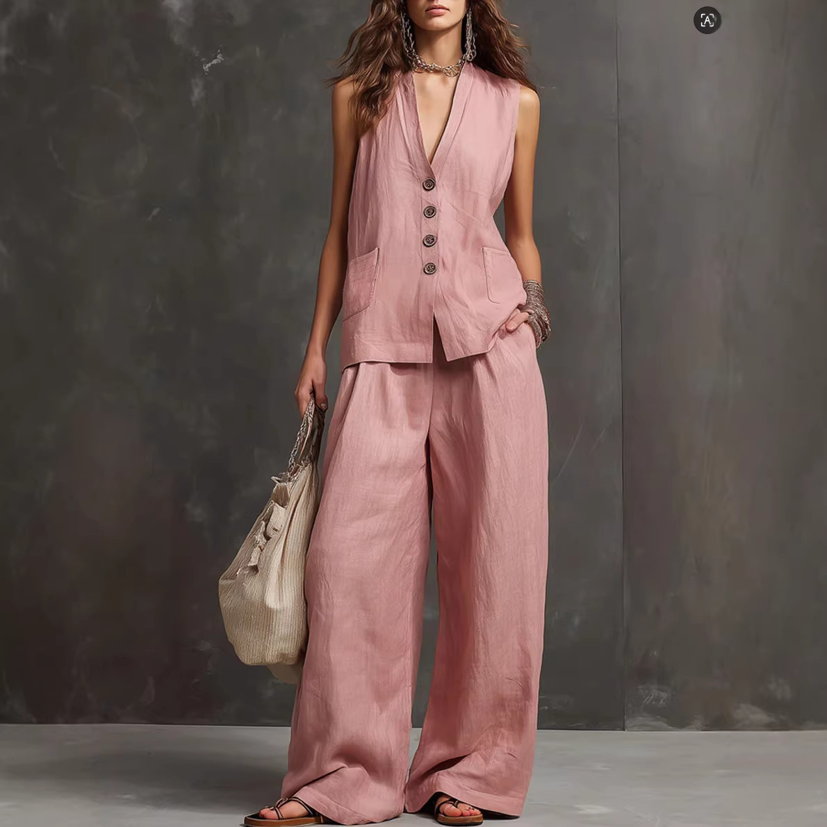 Summer Clothing Linen - 2026 yaz kadın giyimleri rahat tarz