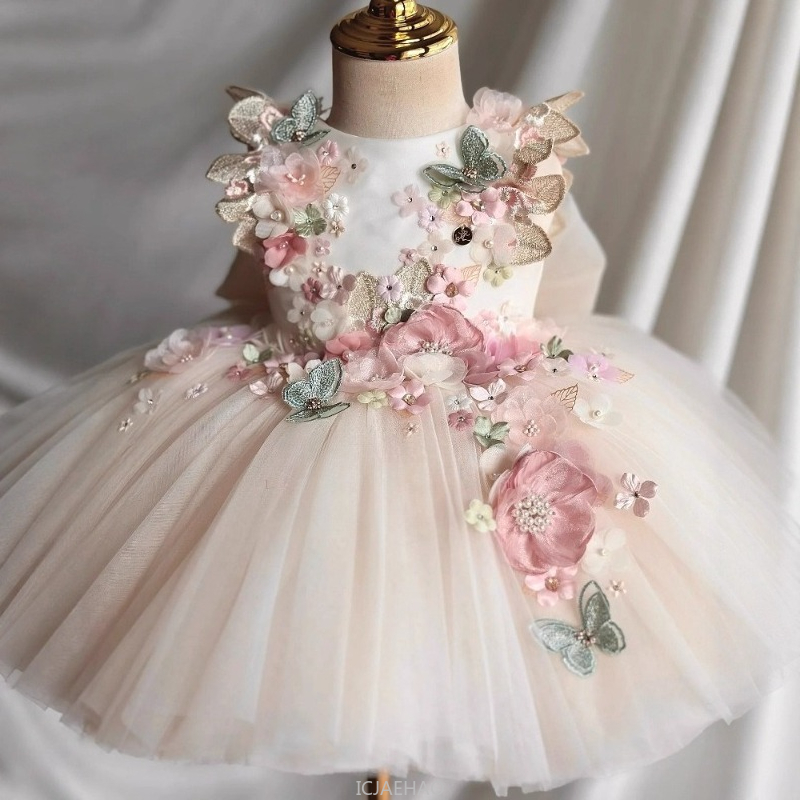 Summer Clothing For Kids Girls - Düğün elbisesi Yaz Çocuk Kız İlk
