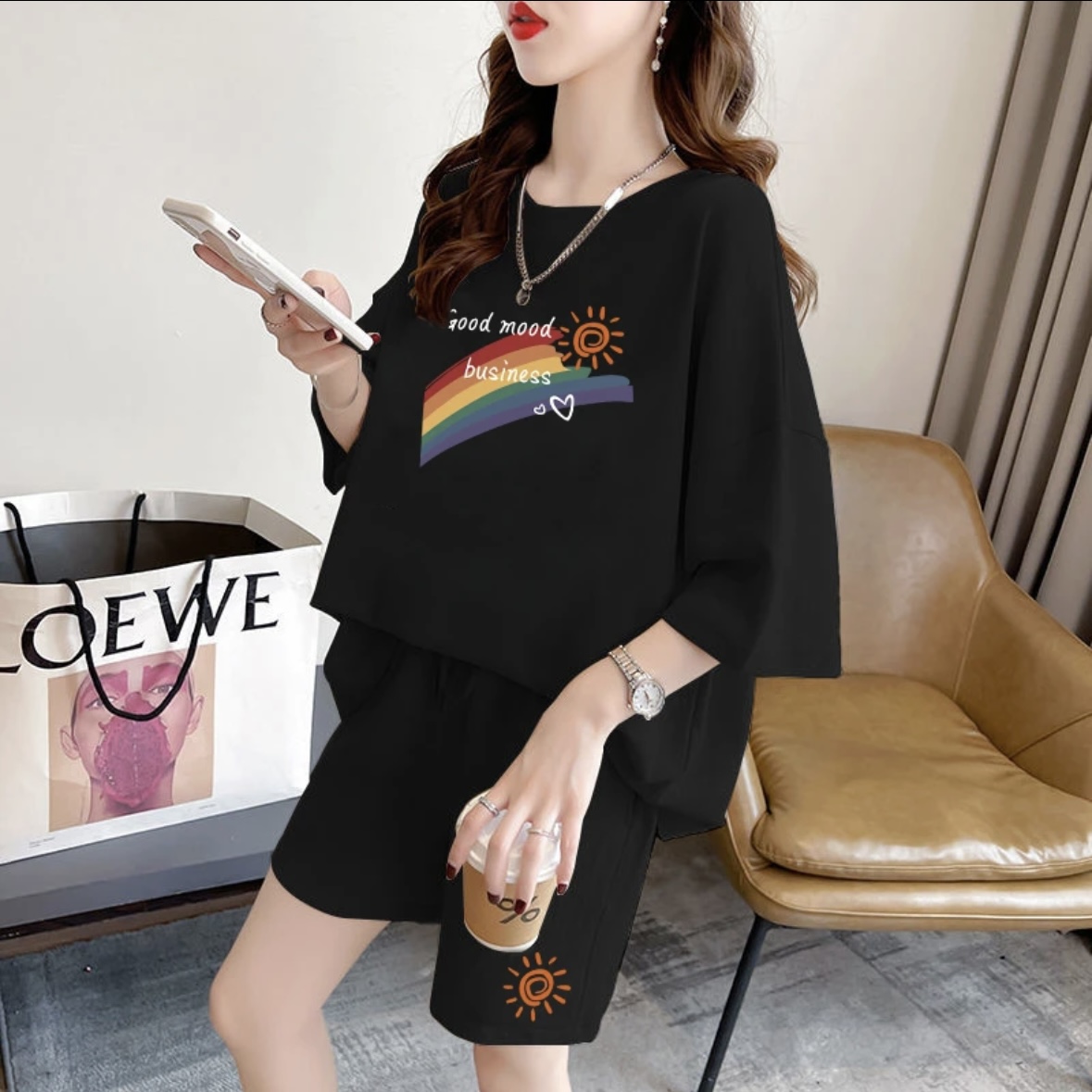 Summer Clothing Usa - Moda kadın yazlık şort takımı, spor