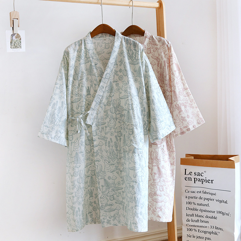 Kimono Elbiseler Pijama kadın  - Summer Gauze Clothing incelemesi ve fiyatı
