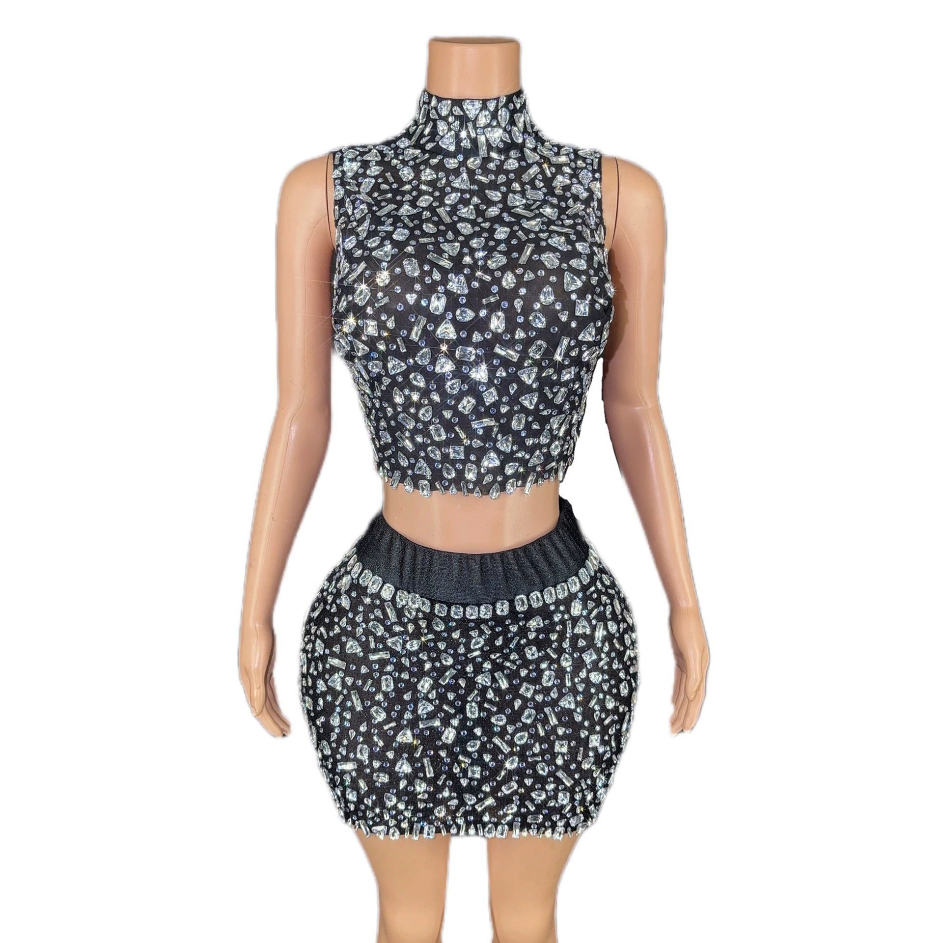 Tam elmas detaylı bölünmüş elb - Summer Clothing Words incelemesi ve fiyatı