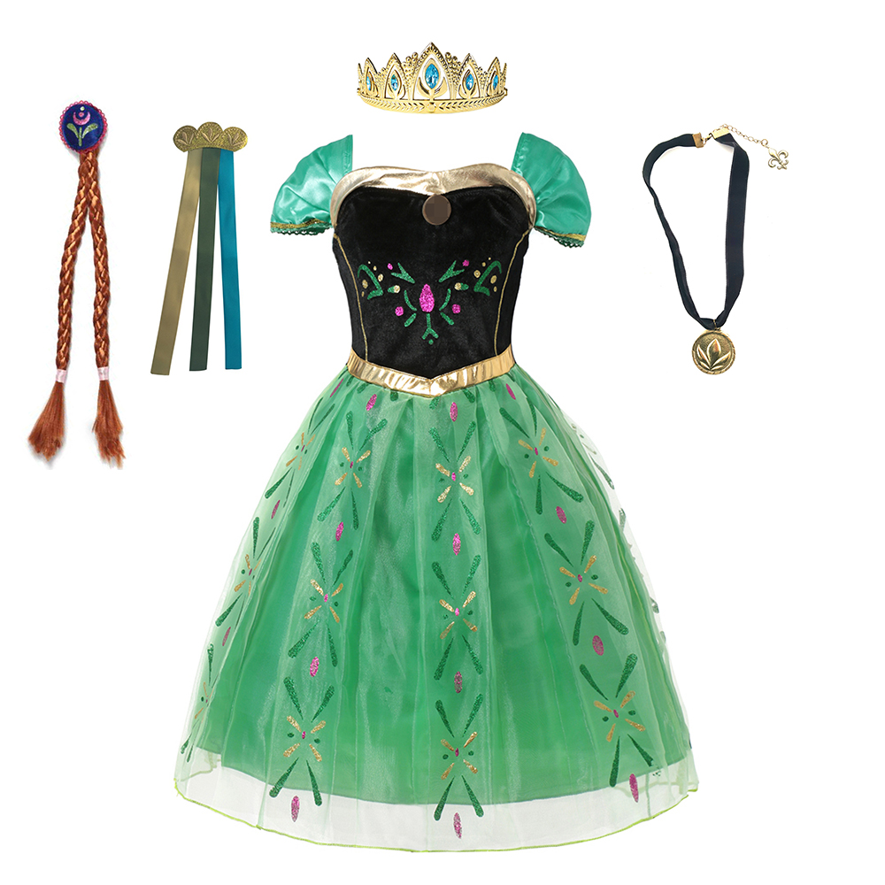 Anna Kostüm Çocuklar Için Kız  - Summer Clothing For Kids Girls incelemesi ve fiyatı