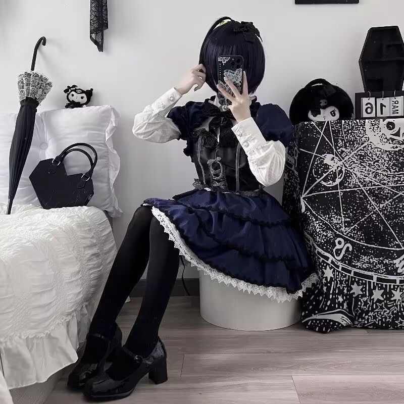 Cosplay animasyon elbise koyu  - Summer Clothing For 70 Year Old Woman incelemesi ve fiyatı