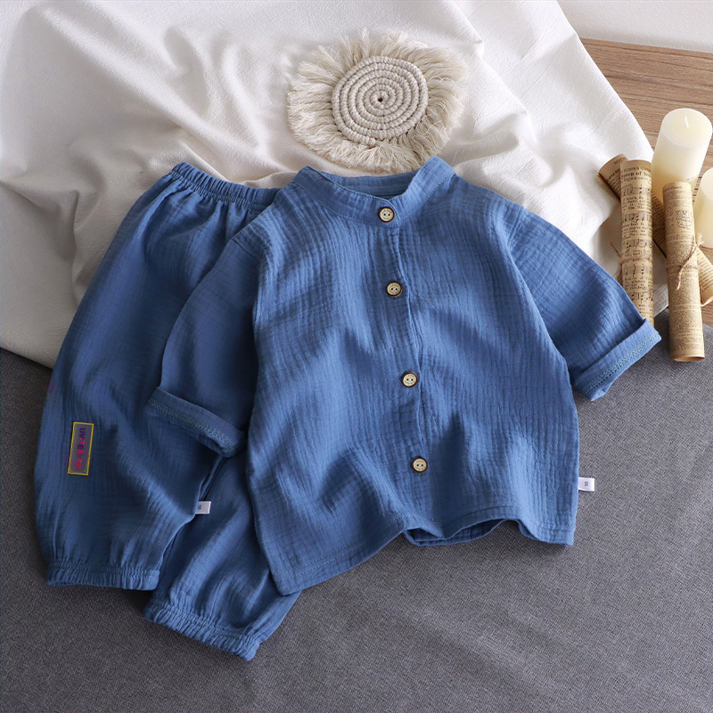 Çocuk Standı Yaka Setleri Erke - Summer Gauze Clothing incelemesi ve fiyatı