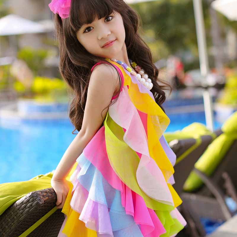 Yaz kız elbise hiçbir kolye ko - Summer Gauze Clothing incelemesi ve fiyatı