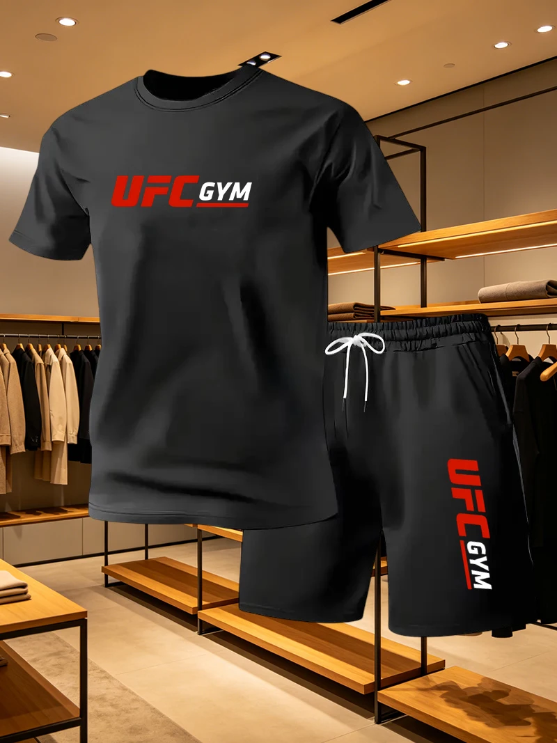 Erkek Moda Tişört Şort UFC Gün - Summer Quotes incelemesi ve fiyatı