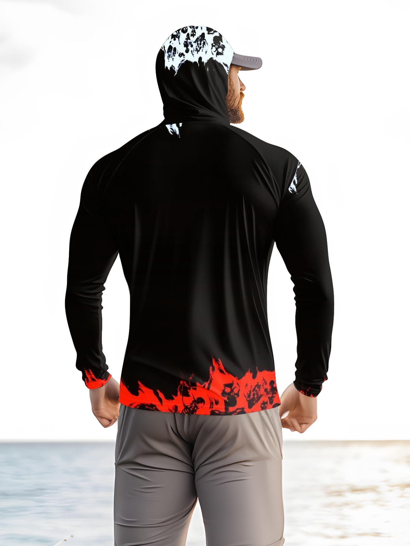 Erkekler Kapüşonlu Balıkçı Göm - Rash Guard Long Sleeve incelemesi ve fiyatı