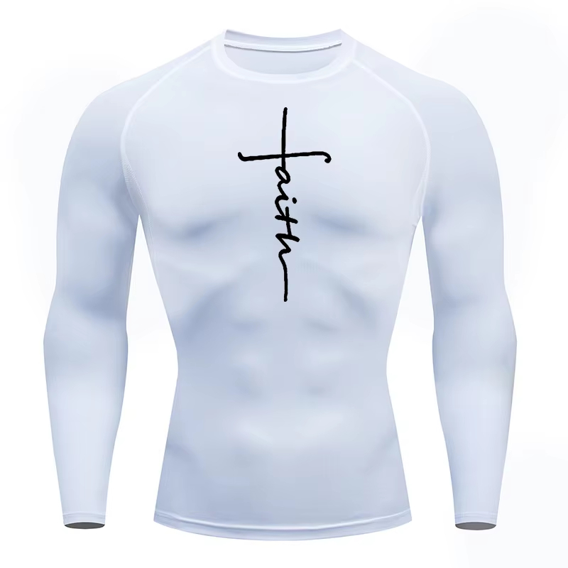 Hristiyan Spor Kompresyon Tişö - Rash Guard Long Sleeve incelemesi ve fiyatı