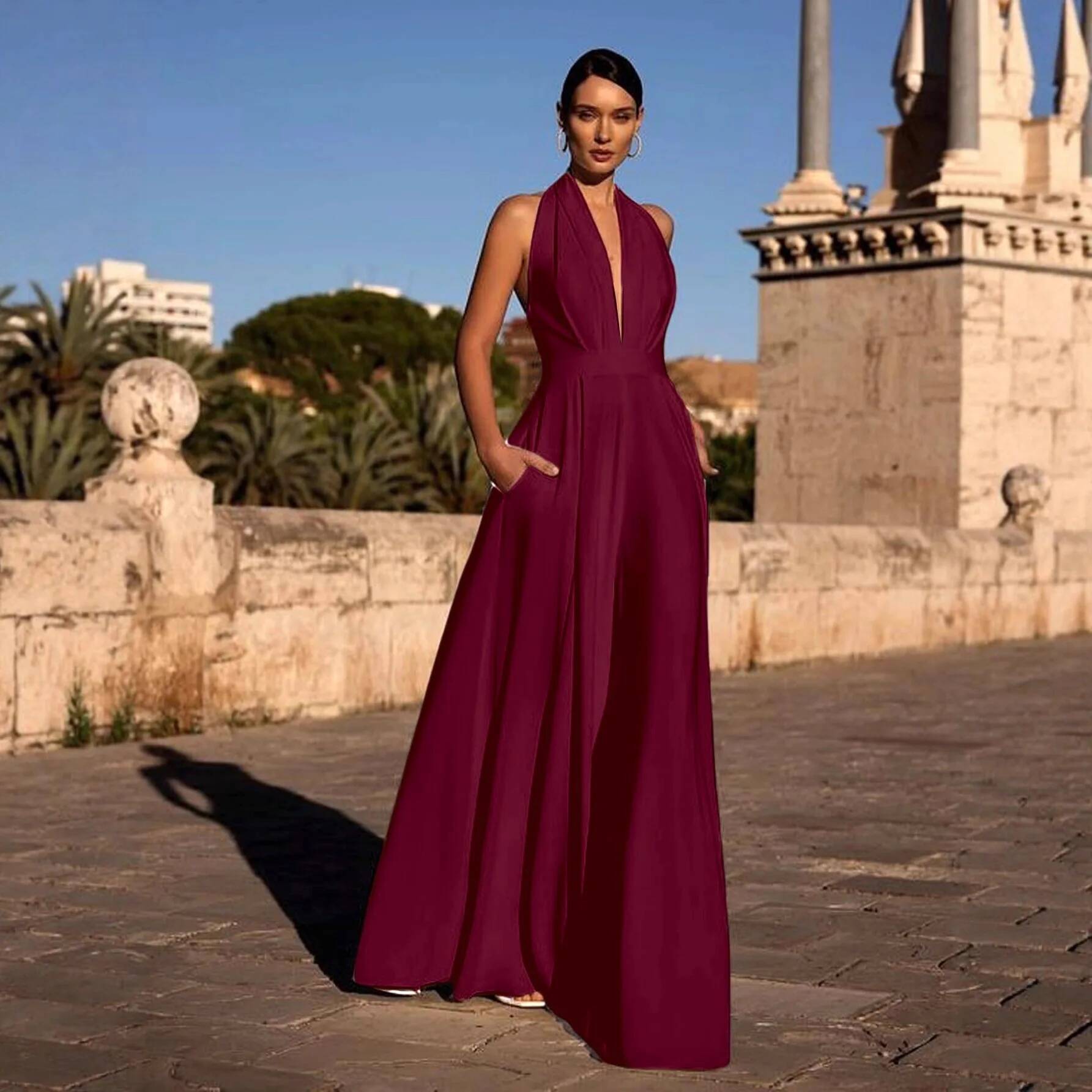 Ofis Bayan Seksi Derin V Tulum - Summer Clothing For 70 Year Old Woman incelemesi ve fiyatı