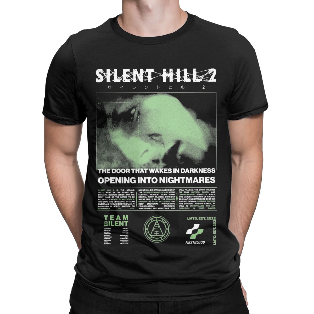 Erkekler Silent Hill 2 T Shirt - Summer Hill Clothing incelemesi ve fiyatı