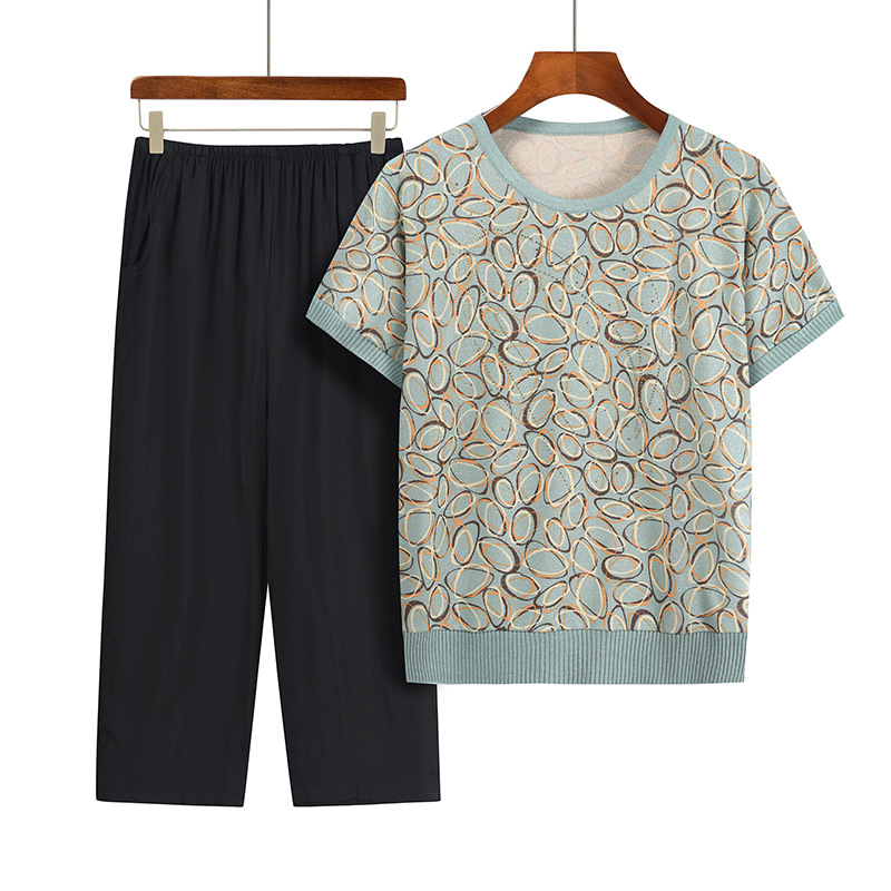 Rahat yaz büyükanne iki parçal - Summer Clothing For 70 Year Old Woman incelemesi ve fiyatı