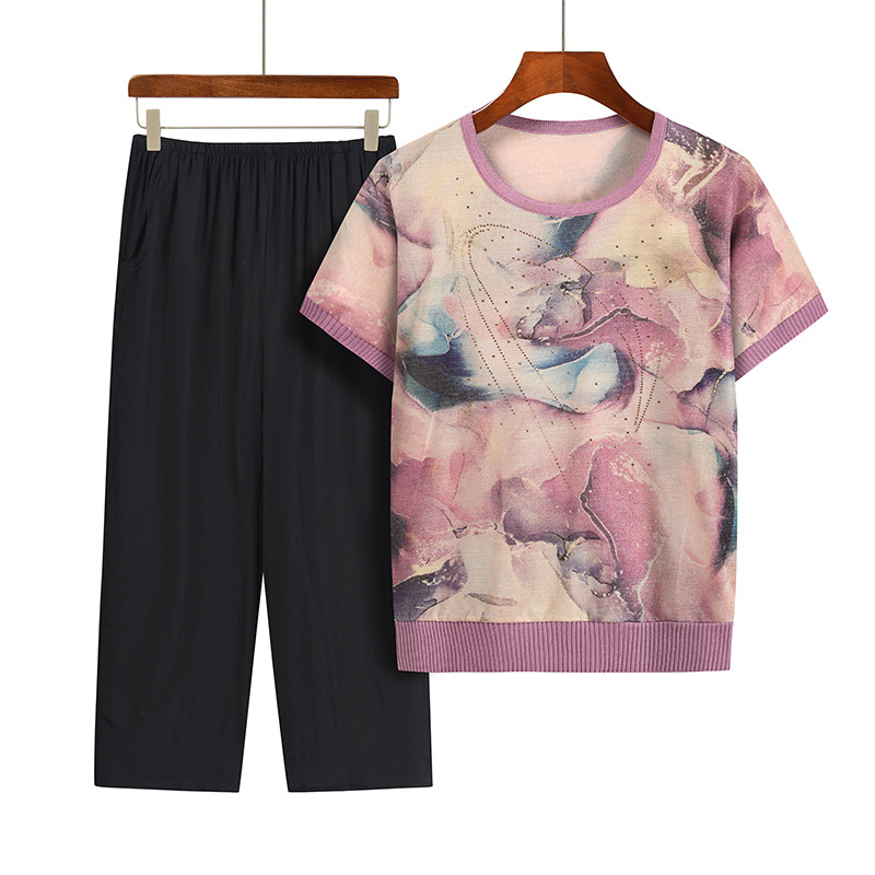Rahat yaz büyükanne iki parçal - Summer Clothing For 70 Year Old Woman incelemesi ve fiyatı