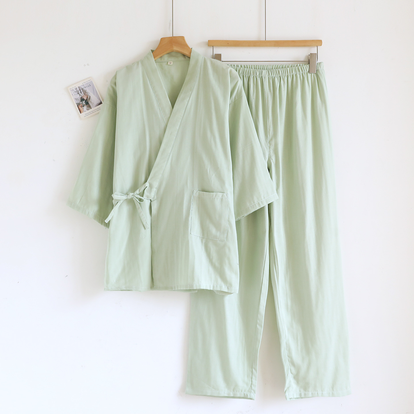 Yaz erkek ve kadın % 100% Pamu - Summer Gauze Clothing incelemesi ve fiyatı