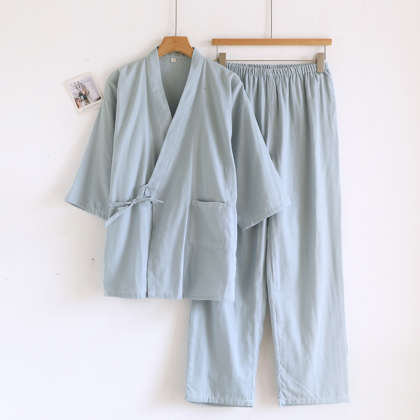Yaz erkek ve kadın % 100% Pamu - Summer Gauze Clothing incelemesi ve fiyatı