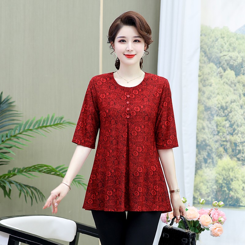 Vintage baskılı tişört Casual  - Summer Clothing For 70 Year Old Woman incelemesi ve fiyatı
