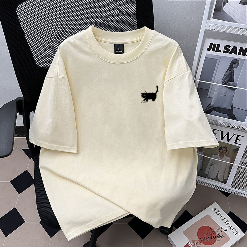 Gevşek Pamuklu Kısa Kollu Tişö - Summer Clothing Brands incelemesi ve fiyatı