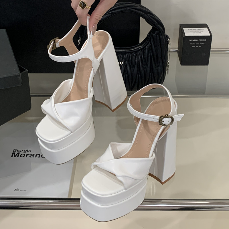 Yıldız tarzı Moda Çift Platfor - Summer Clothing Stores incelemesi ve fiyatı