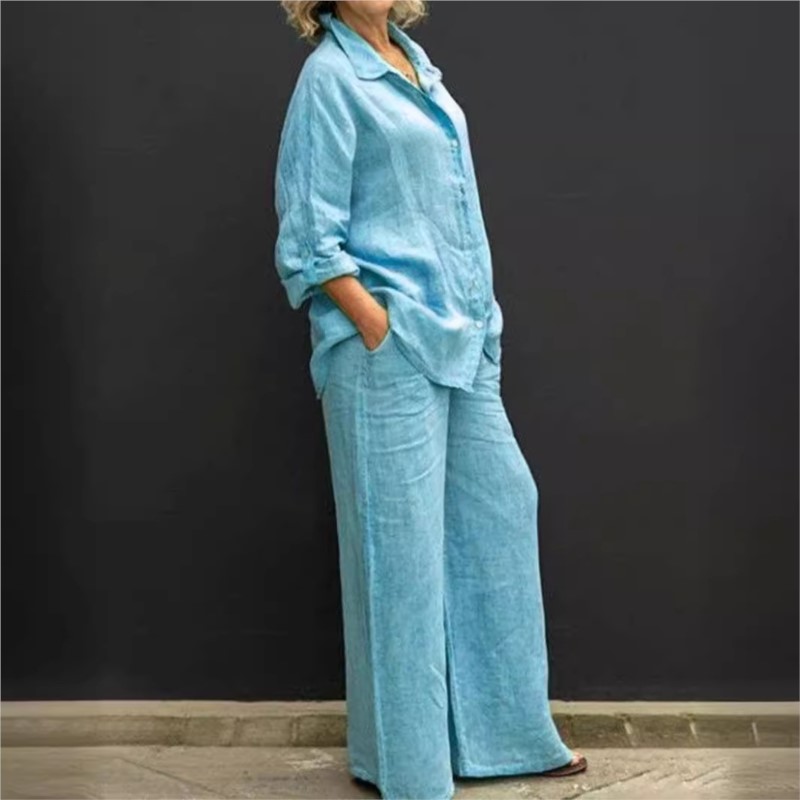 İki adet Set sonbahar Vintage  - Summer Clothing Linen incelemesi ve fiyatı