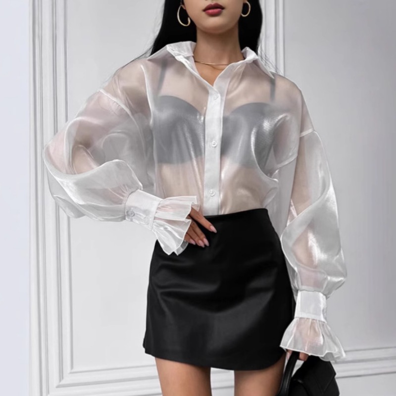 2025 Bahar Örgü Gömlek Kadın B - Summer Gauze Clothing incelemesi ve fiyatı