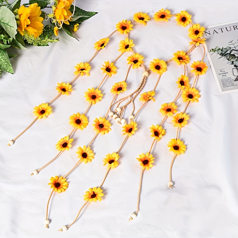 Çiçek hippi kafa bandı, çiçek  - Summer Clothing Linen incelemesi ve fiyatı