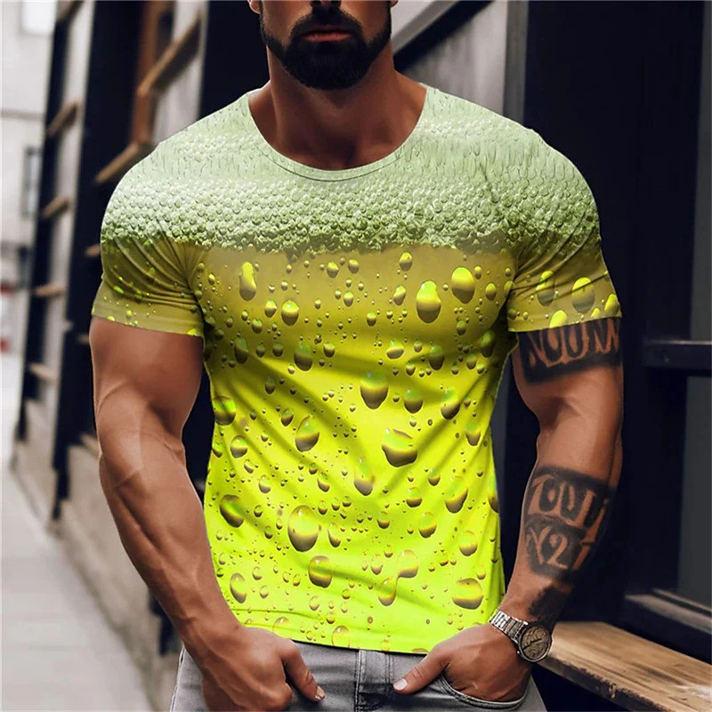 2025 Erkek Tişörtü 3D Baskılı  - Summer Clothing Men 2025 incelemesi ve fiyatı
