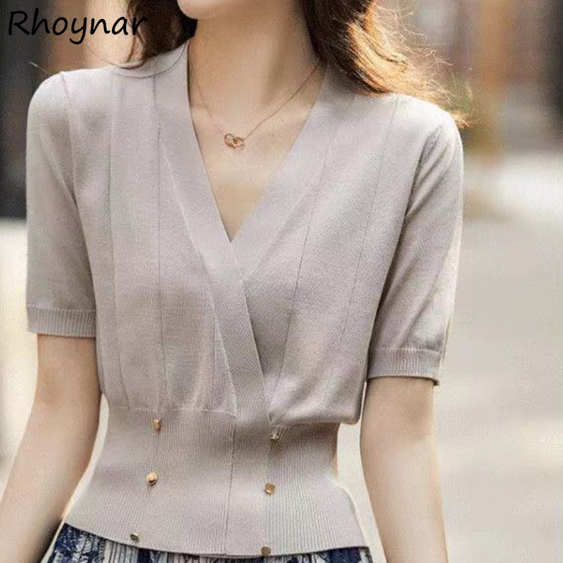 Bluzlar kadınlar yaz katı sade - Summer Linen Clothing For Women incelemesi ve fiyatı